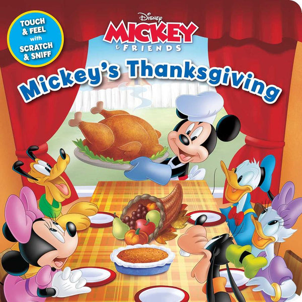 Disney: Mickey's Thanksgiving-Children’s / Teenage fiction: General and modern fiction-買書書 BuyBookBook