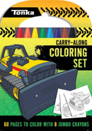 Tonka: Carry-Along Coloring Set-Children’s interactive and activity books and kits-買書書 BuyBookBook