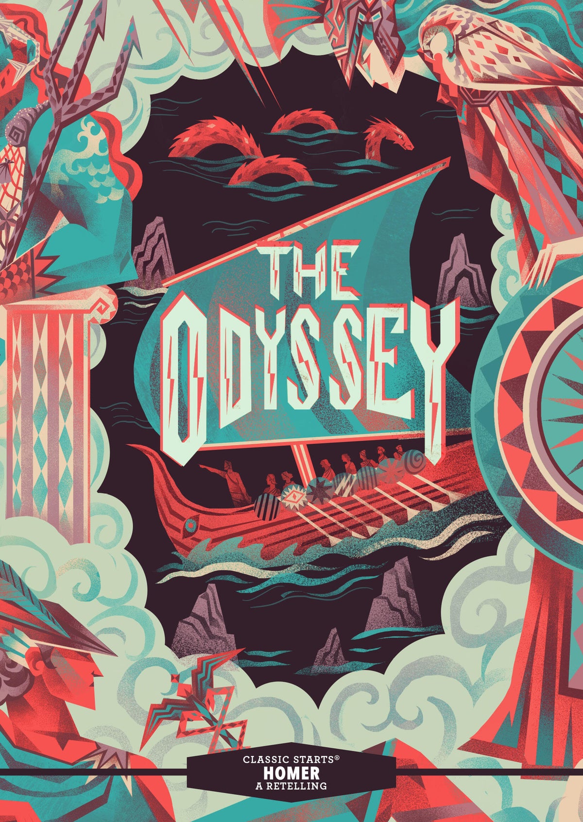 Cover of Classic Starts®: The Odyssey (ISBN 9781454942436)