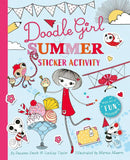 Doodle Girl Summer Sticker Activity-Children’s picture books-買書書 BuyBookBook