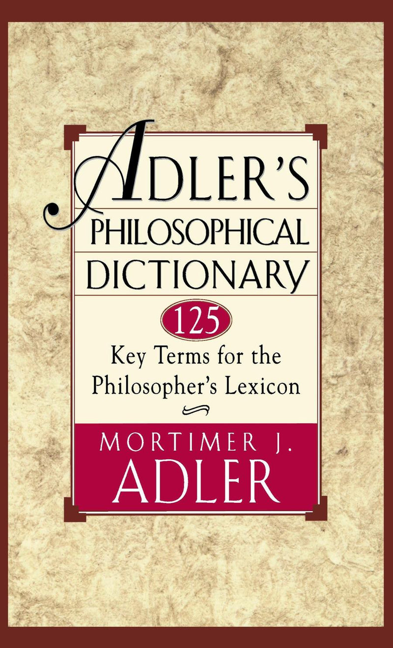 Adler's Philosophical Dictionary-Philosophy-買書書 BuyBookBook