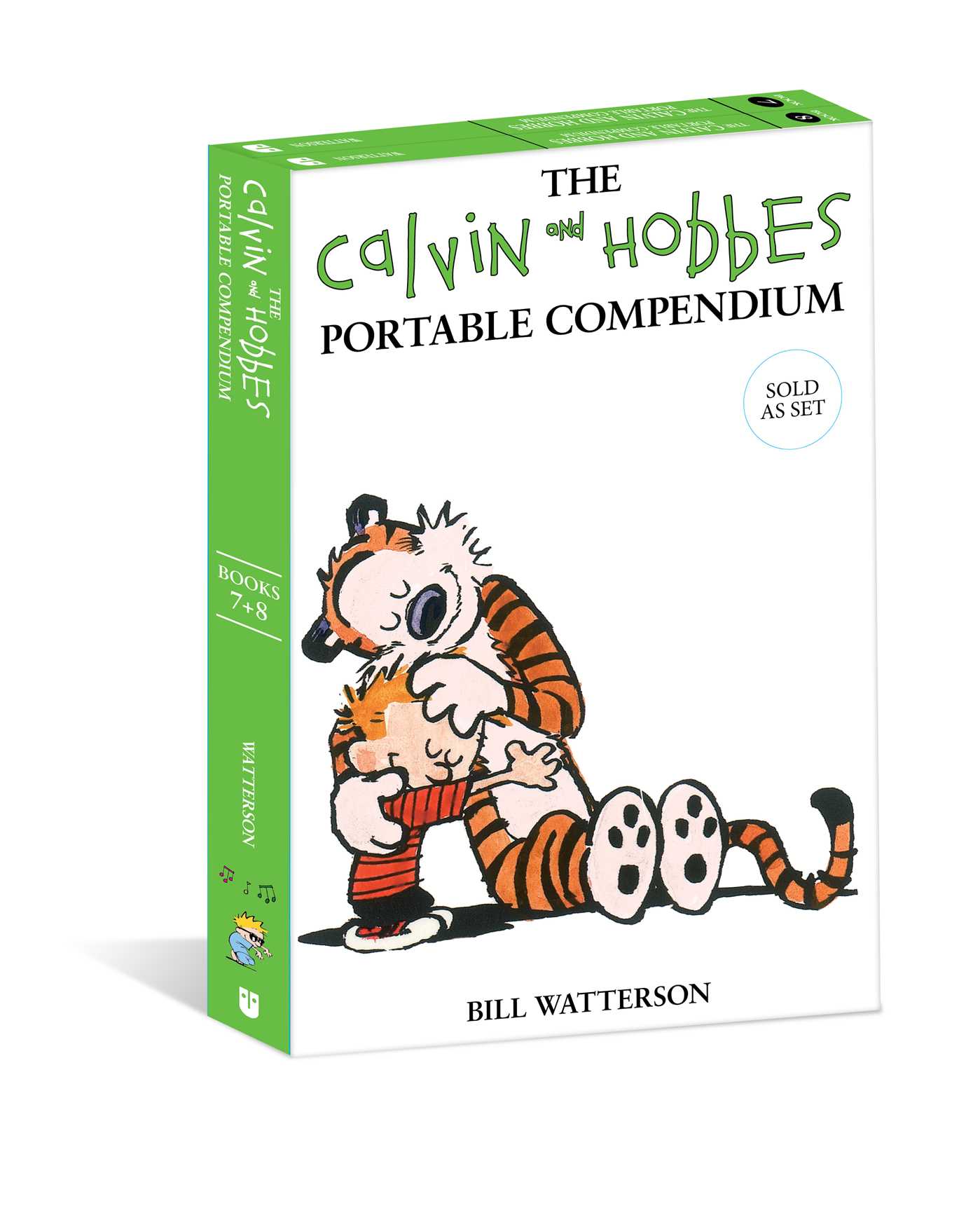 The Calvin and Hobbes Portable Compendium Set 4-Graphic novels/ Comic books/ Manga/ Cartoons-買書書 BuyBookBook