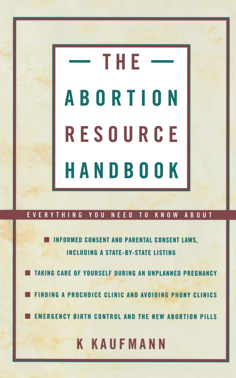 The Abortion Resource Handbook-Reference/ Information/ Interdisciplinary subjects-買書書 BuyBookBook