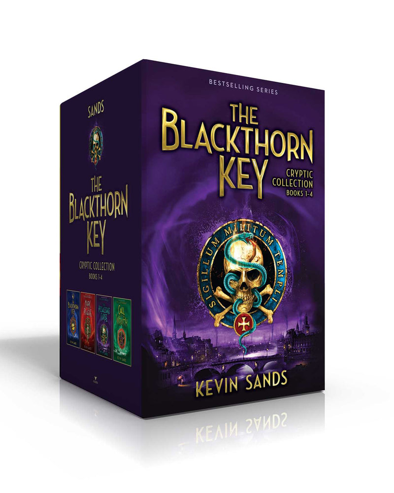 The Blackthorn Key Cryptic Collection Books 1-4 (Boxed Set)-Children’s / Teenage fiction: Action and adventure stories-買書書 BuyBookBook