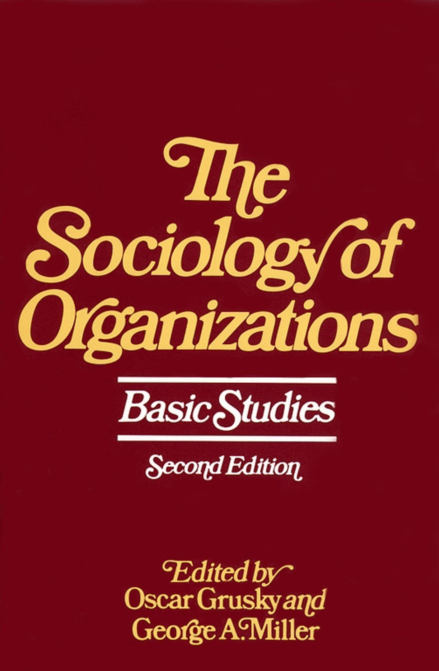 Sociology of Organizations-Society/ culture/ social sciences-買書書 BuyBookBook