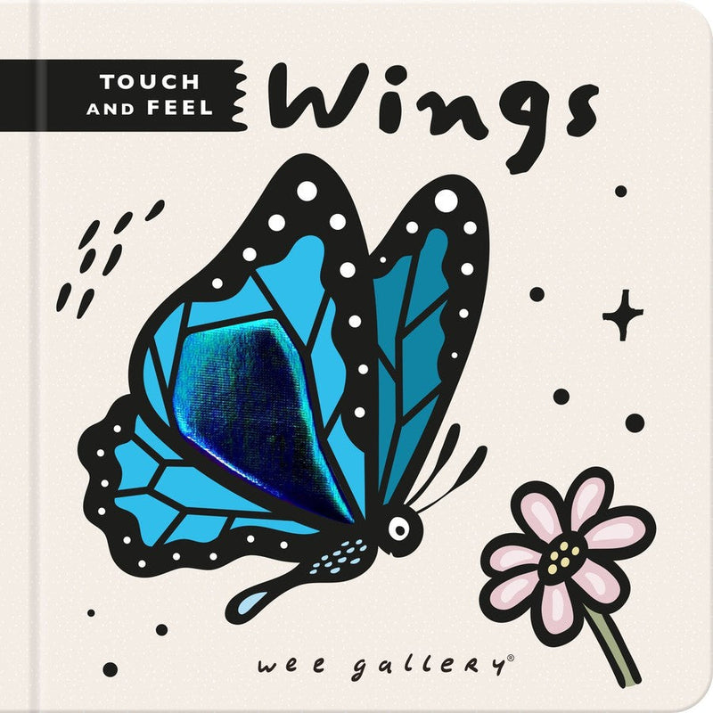 Wee Gallery Touch and Feel: Wings-Children’s interactive and activity books and kits-買書書 BuyBookBook