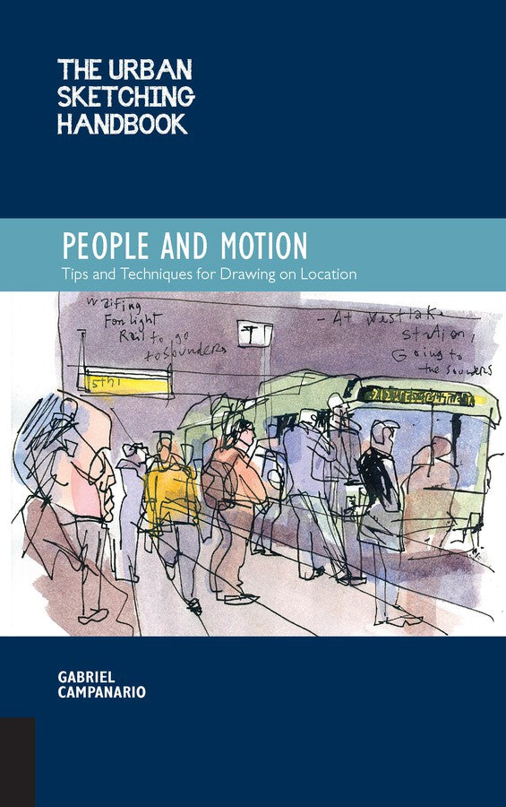 The Urban Sketching Handbook People and Motion-Art: general-買書書 BuyBookBook