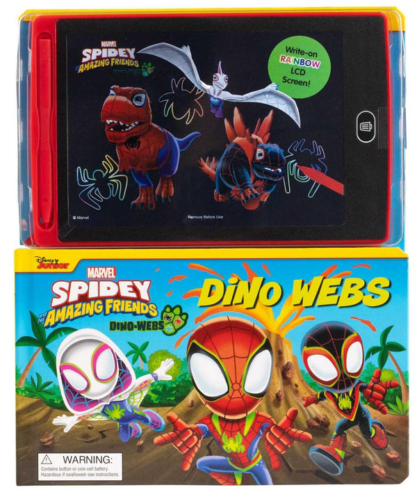 Marvel: Spidey and His Amazing Friends: Dino Webs!-Children’s / Teenage fiction: Action and adventure stories-買書書 BuyBookBook