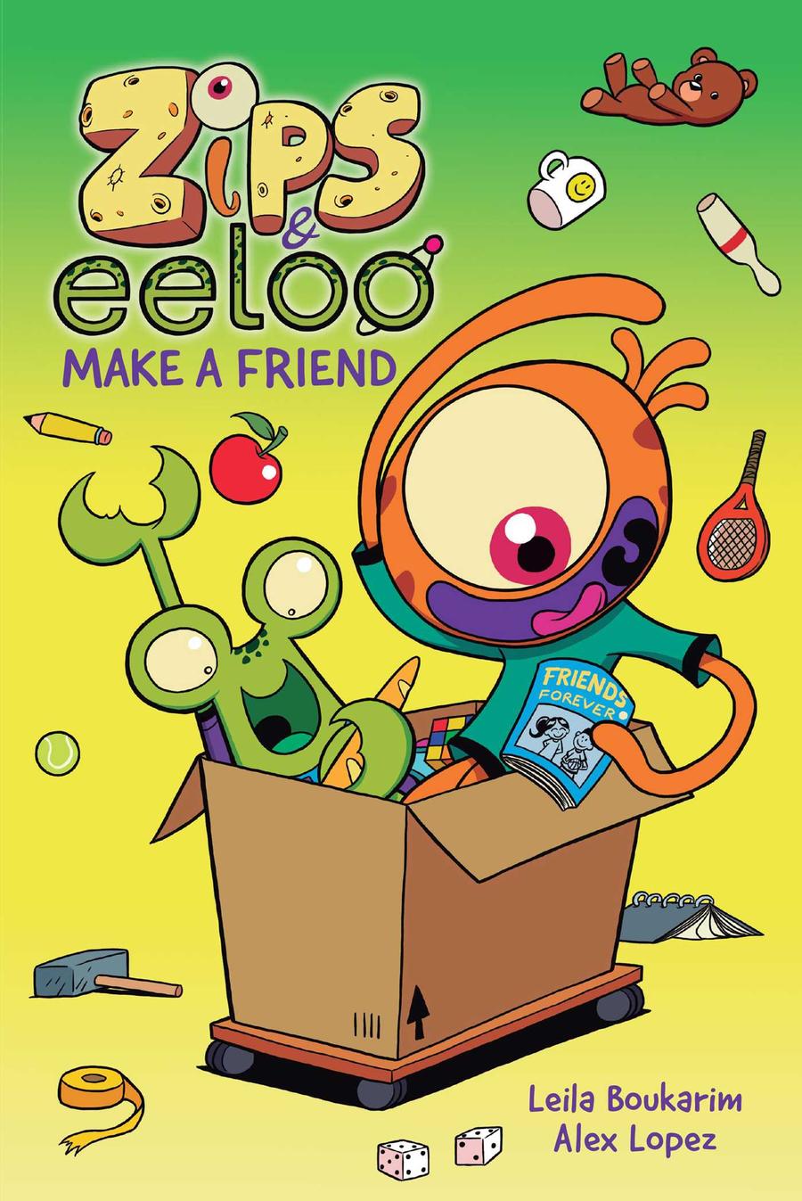 Zips and Eeloo Make a Friend-Children’s / Teenage general interest: Humour and jokes-買書書 BuyBookBook
