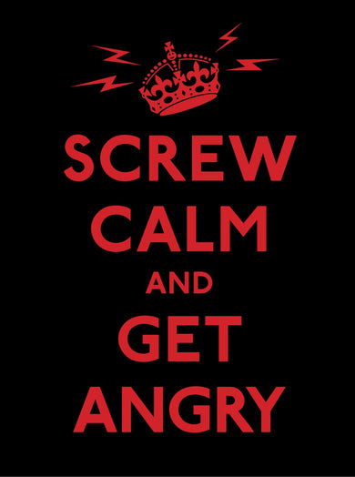 Screw Calm and Get Angry-Lifestyle and Leisure-買書書 BuyBookBook