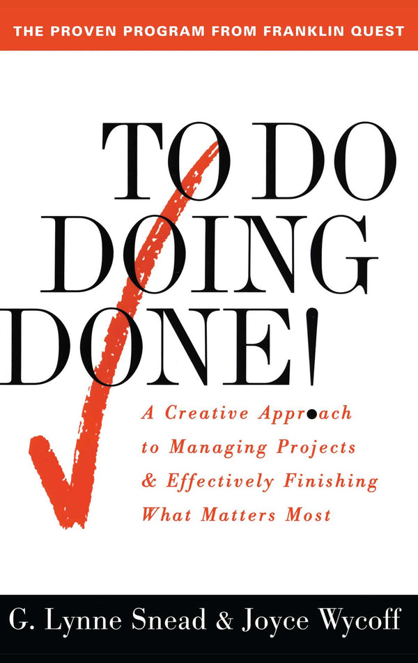 To Do Doing Done-Self-help/ personal development/ practical advice-買書書 BuyBookBook