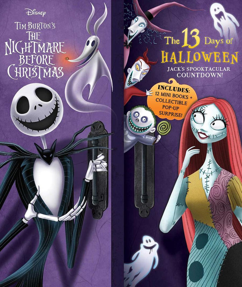Disney: Tim Burton's The Nightmare Before Christmas: The 13 Days of Halloween-Children’s interactive and activity books and kits-買書書 BuyBookBook