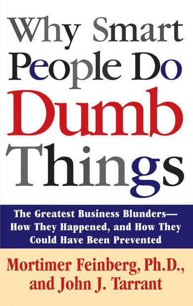 Why Smart People Do Dumb Things-Business and Management-買書書 BuyBookBook