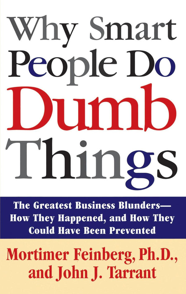 Why Smart People Do Dumb Things-Business and Management-買書書 BuyBookBook