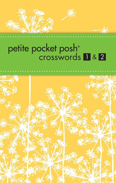 Petite Pocket Posh Crosswords 1 & 2-Hobbies/ quizzes/ games-買書書 BuyBookBook