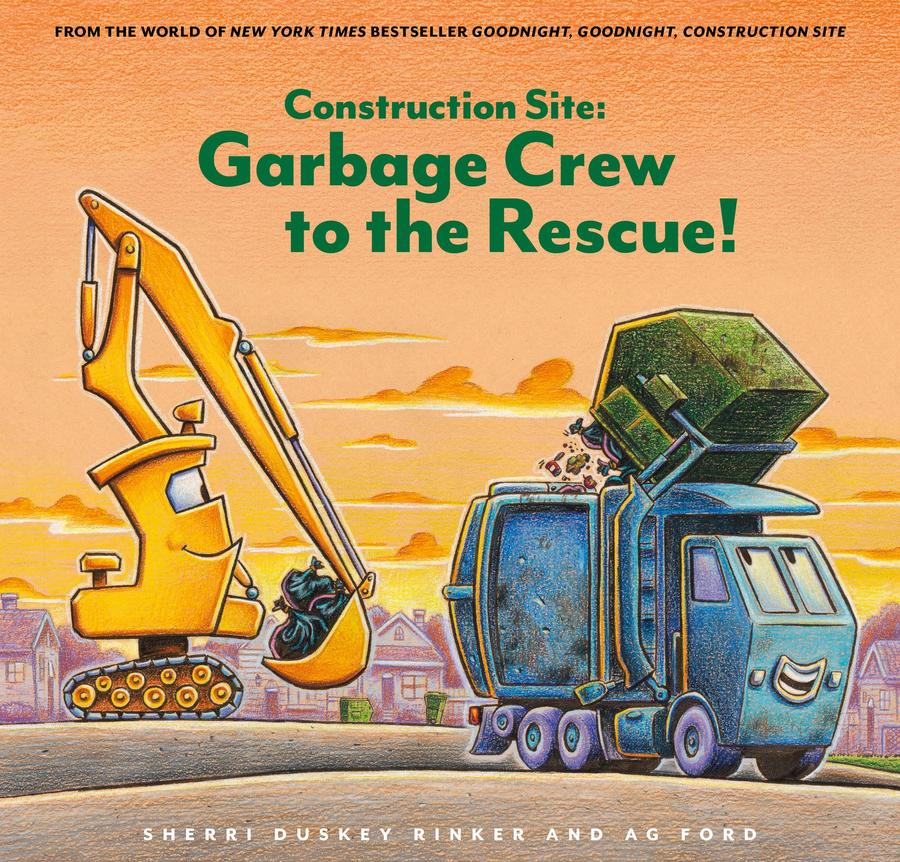 Construction Site: Garbage Crew to the Rescue!-Children’s / Teenage fiction: General and modern fiction-買書書 BuyBookBook
