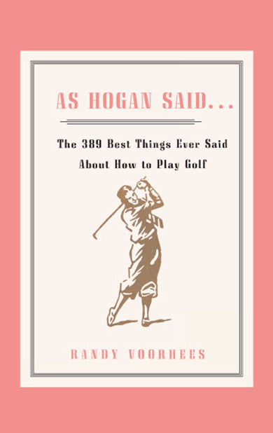 As Hogan Said . . .-Sports and Active outdoor recreation-買書書 BuyBookBook
