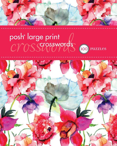 Posh Large Print Crosswords 2-Hobbies/ quizzes/ games-買書書 BuyBookBook
