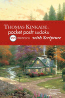 Thomas Kinkade Pocket Posh Sudoku 2 with Scripture-Hobbies/ quizzes/ games-買書書 BuyBookBook