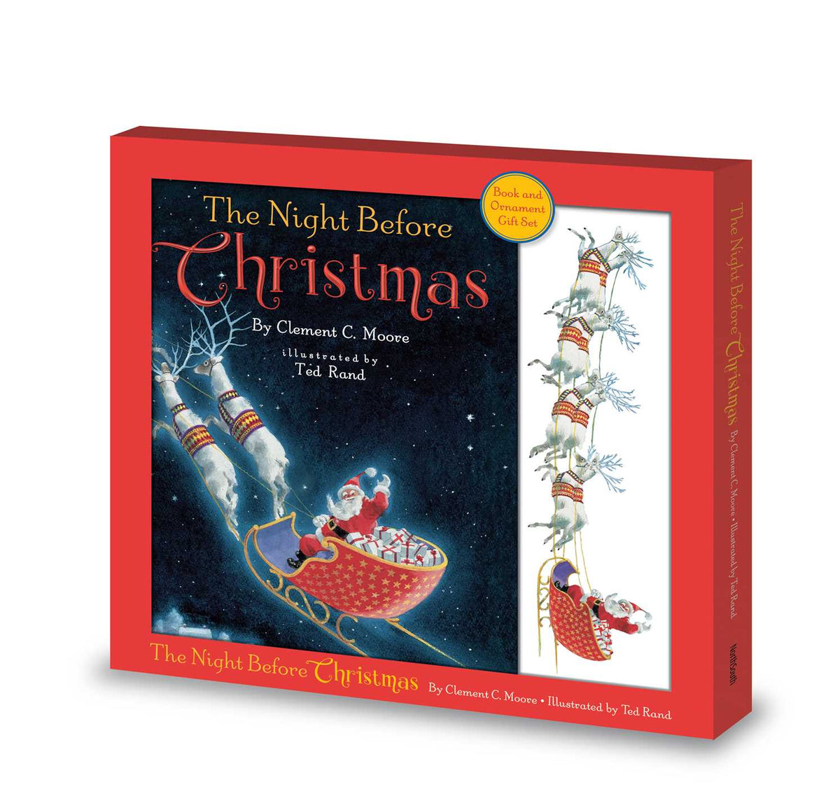 The Night Before Christmas Book and Ornament-Children’s / Teenage fiction: General and modern fiction-買書書 BuyBookBook