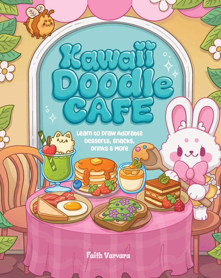 Kawaii Doodle Café-Drawing and drawings in pen or brush and ink-買書書 BuyBookBook