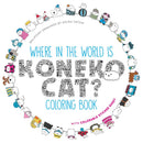 Where in the World Is Koneko Cat? Coloring Book-Lifestyle and Leisure-買書書 BuyBookBook