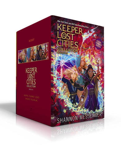 Keeper of the Lost Cities Collection Books 6-9 (Boxed Set)-Children’s / Teenage fiction: Fantasy-買書書 BuyBookBook