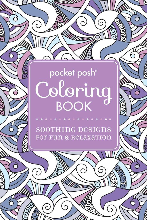 Pocket Posh Adult Coloring Book: Soothing Designs for Fun & Relaxation-Lifestyle and Leisure-買書書 BuyBookBook