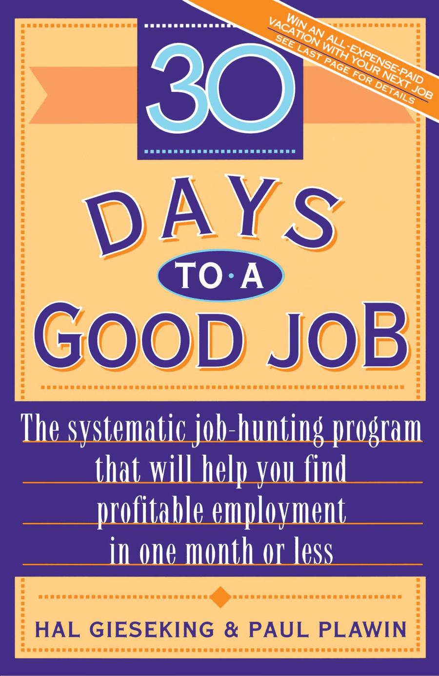 Thirty Days to a Good Job-Business and Management-買書書 BuyBookBook