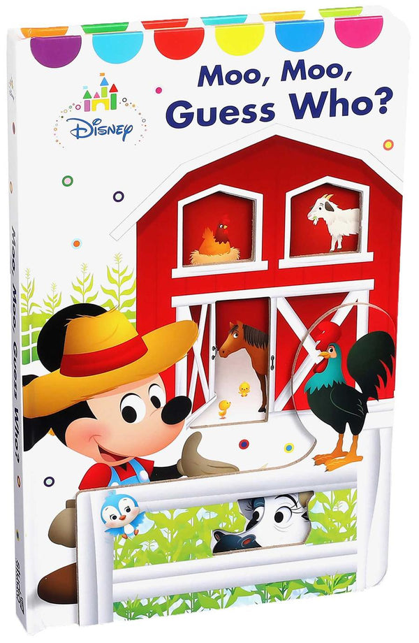 Disney Baby Moo, Moo, Guess Who?-Children’s / Teenage fiction: Nature and animal stories-買書書 BuyBookBook