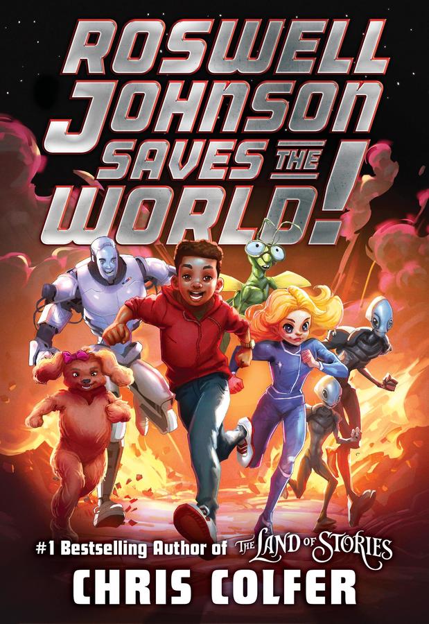 Roswell Johnson Saves the World!-Children’s / Teenage fiction: Action and adventure stories-買書書 BuyBookBook