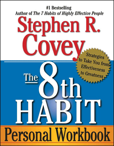 The 8th Habit Personal Workbook-Self-help/ personal development/ practical advice-買書書 BuyBookBook