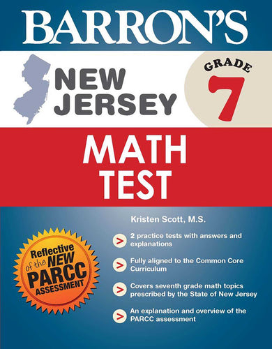 New Jersey Grade 7 Math Test-Education-買書書 BuyBookBook