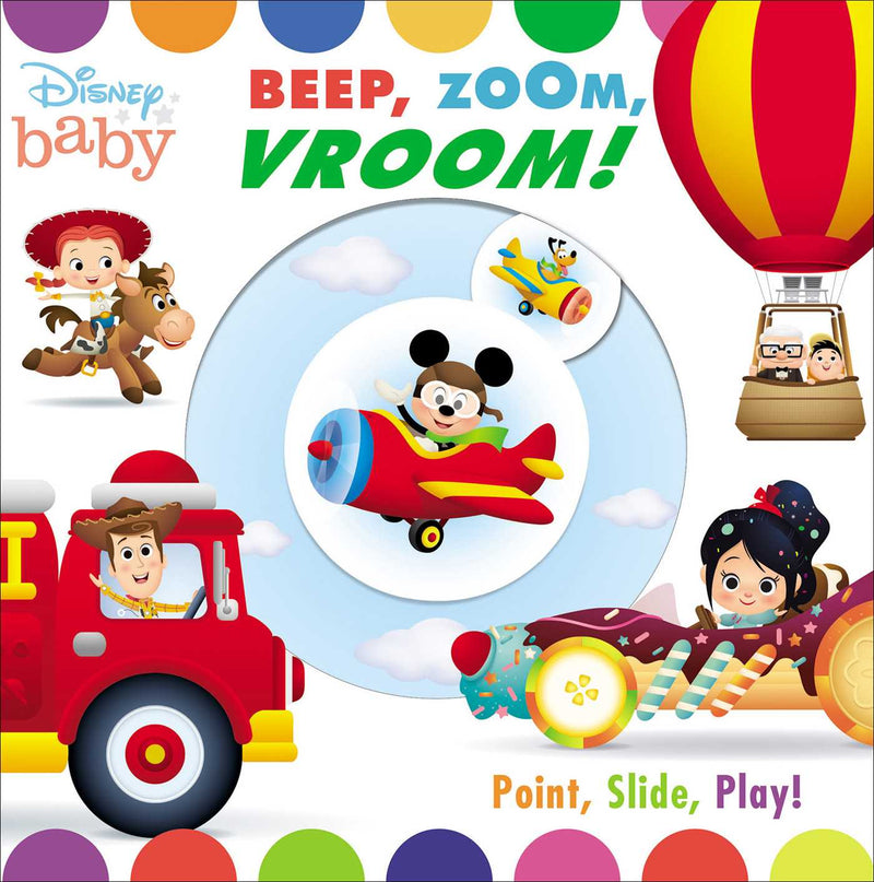 Disney Baby: Beep, Zoom, Vroom!-Children’s picture books-買書書 BuyBookBook