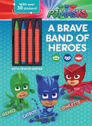 PJ Masks: A Brave Band of Heroes-Children’s interactive and activity books and kits-買書書 BuyBookBook