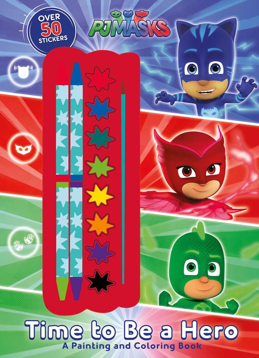 PJ Masks: Time to Be a Hero-Children’s interactive and activity books and kits-買書書 BuyBookBook