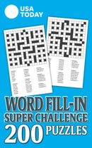 USA TODAY Word Fill-In Super Challenge-Hobbies/ quizzes/ games-買書書 BuyBookBook