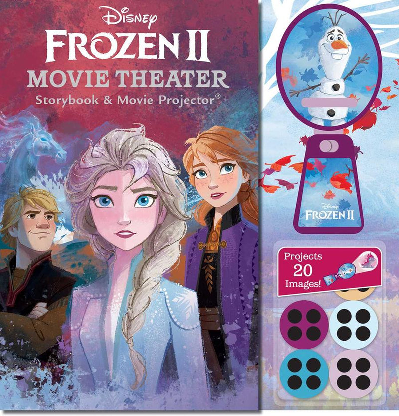 Disney Frozen 2 Movie Theater Storybook & Movie Projector-Children’s picture books-買書書 BuyBookBook