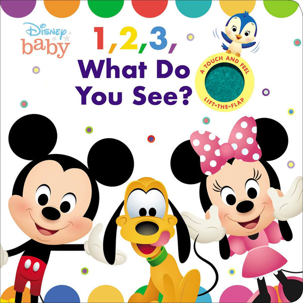 Disney Baby: 1, 2, 3 What Do You See?-Children’s / Teenage fiction: General and modern fiction-買書書 BuyBookBook