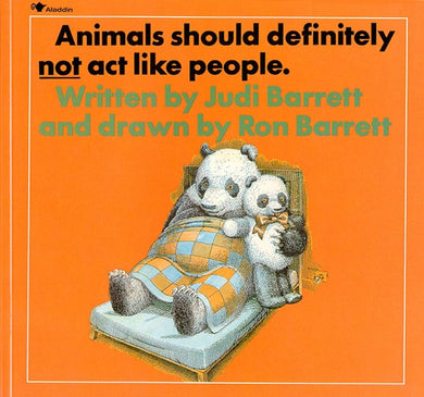Animals Should Definitely Not Act Like People-Children’s / Teenage fiction: Humorous stories-買書書 BuyBookBook