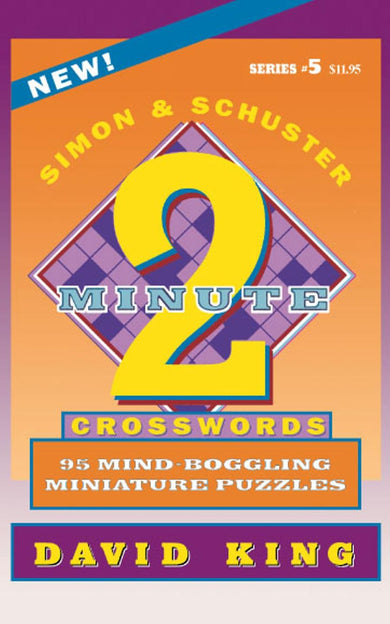 Simon & Schuster Two-Minute Crosswords, Volume 5-Hobbies/ quizzes/ games-買書書 BuyBookBook