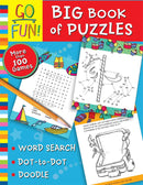 Go Fun! Big Book of Puzzles-Children’s interactive and activity books and kits-買書書 BuyBookBook