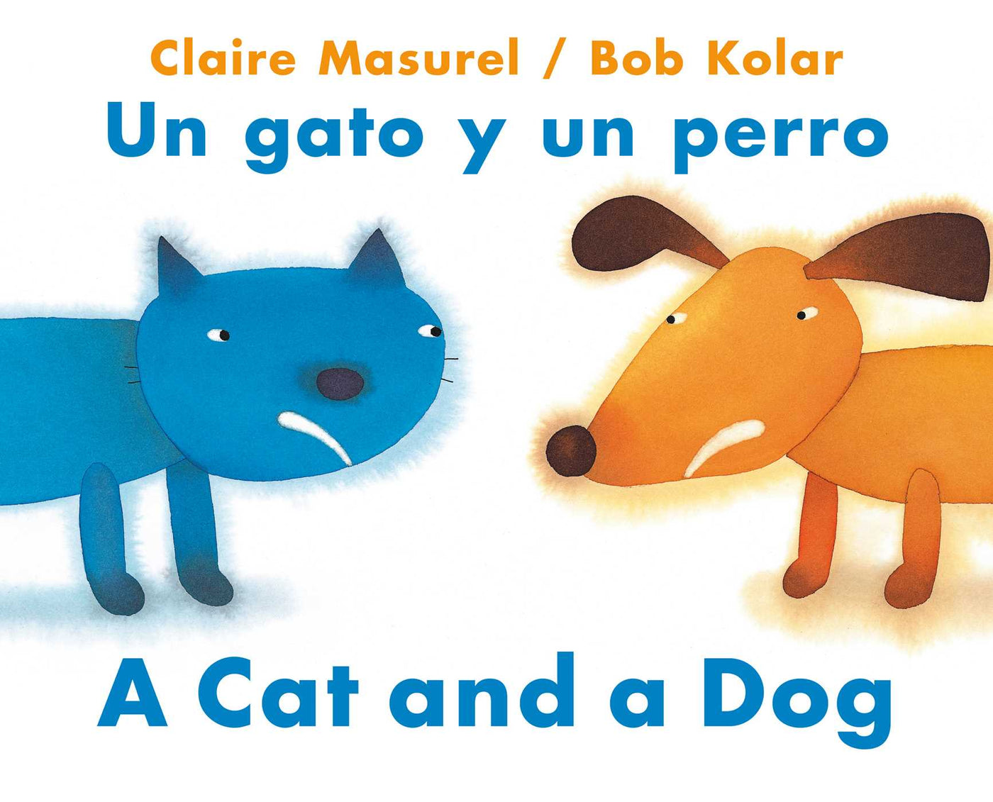 A Cat and a Dog / Un gato y un perro-Children’s / Teenage fiction: Nature and animal stories-買書書 BuyBookBook