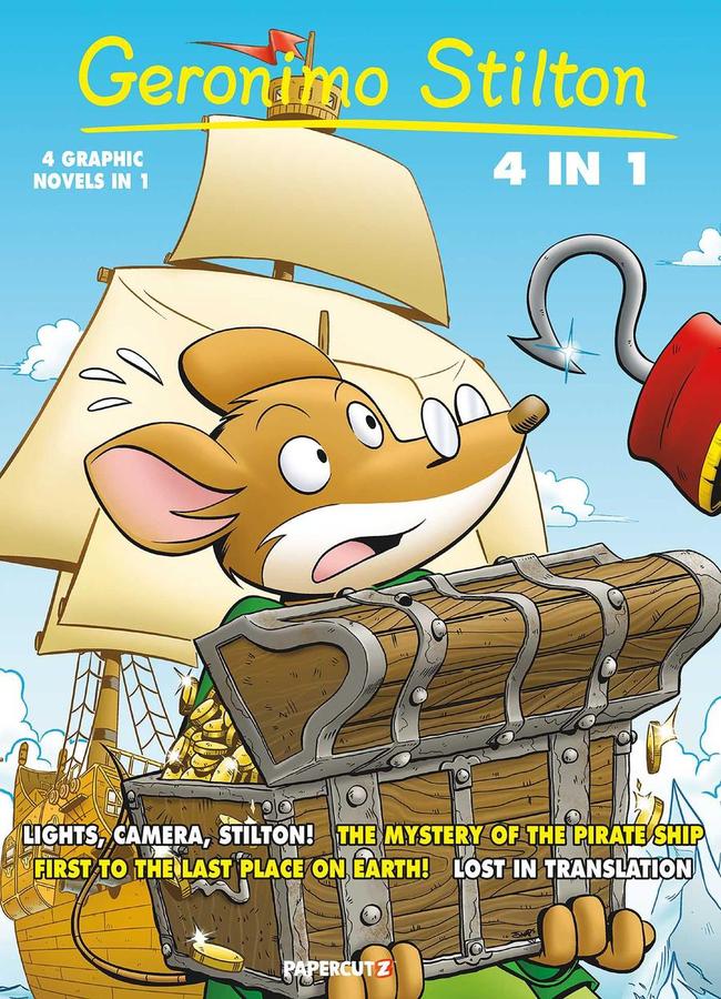 Geronimo Stilton 4-in-1 Vol. 6-Graphic novels/ Comic books/ Manga/ Cartoons-買書書 BuyBookBook