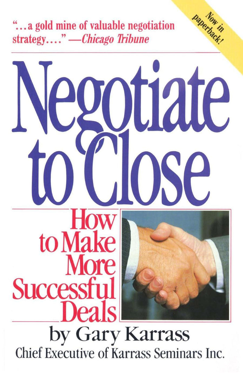 Negotiate to Close-Business and Management-買書書 BuyBookBook