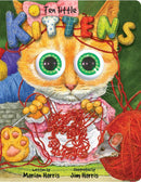 Ten Little Kittens Board Book-Children’s / Teenage fiction: Nature and animal stories-買書書 BuyBookBook