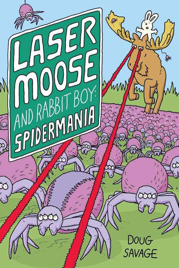 Laser Moose and Rabbit Boy: Spidermania-Children’s / Teenage general interest: Humour and jokes-買書書 BuyBookBook
