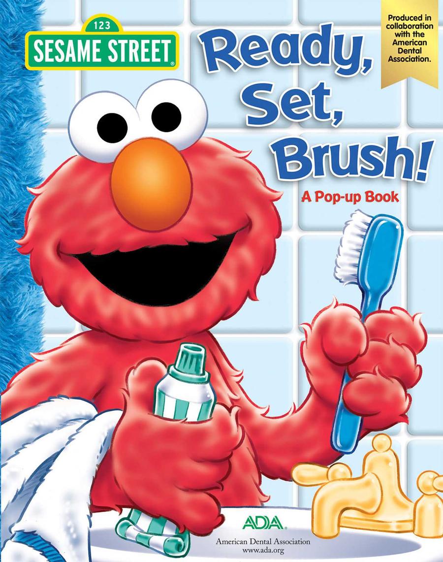 Sesame Street Ready, Set, Brush! A Pop-Up Book-Children’s / Teenage fiction: General and modern fiction-買書書 BuyBookBook