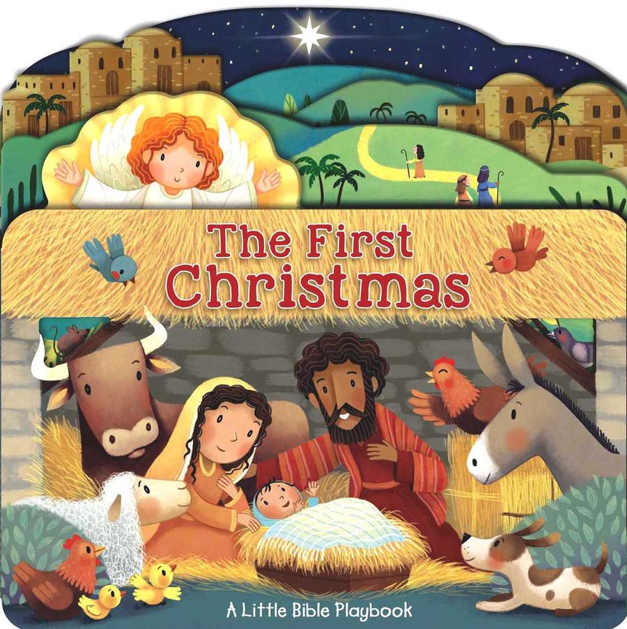Little Bible Playbook: The First Christmas-Children’s / Teenage reference material-買書書 BuyBookBook