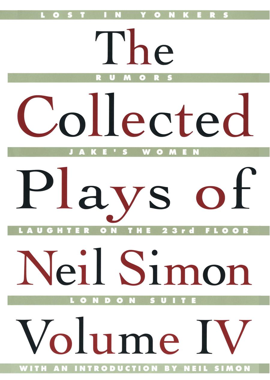 The Collected Plays of Neil Simon Vol IV-Film/ television/ radio and performing arts-買書書 BuyBookBook